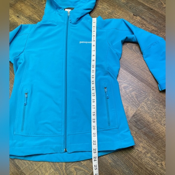 Patagonia Simple Guide Hoody Jacket Coat Women’s Size Medium Zip Up Curacao Blue - Picture 3 of 12